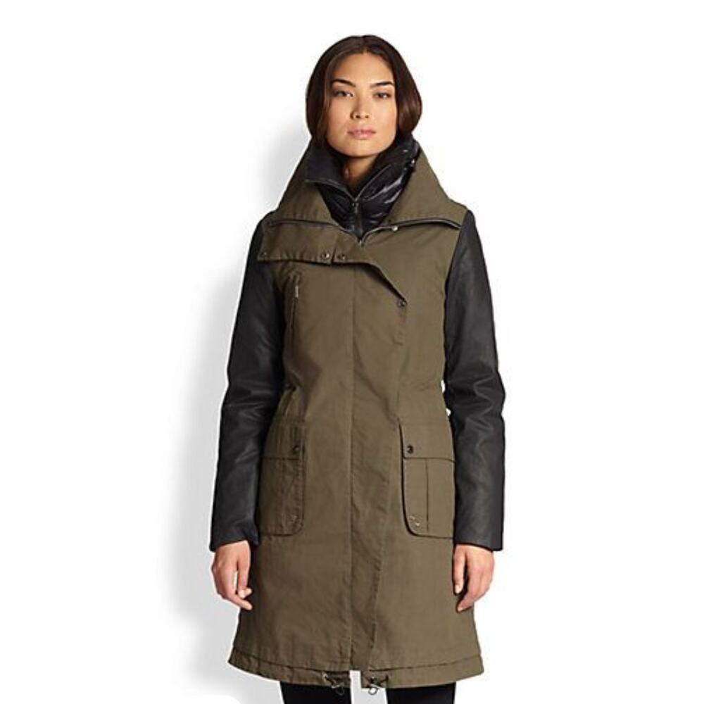 Ashley B Two-In-One Parka/Down-Puffer Coat Women's Size S